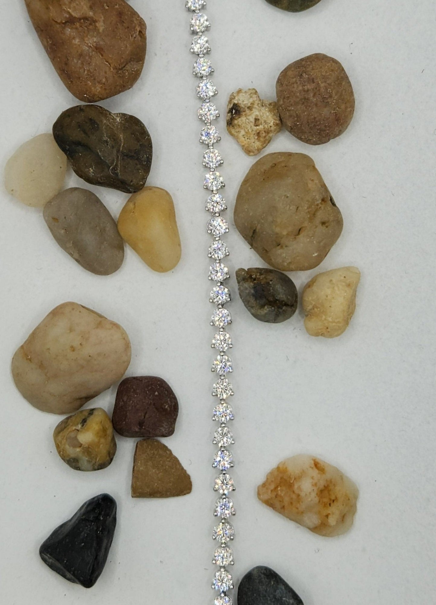 Moissanite Silver Bracelet - AVANGARD