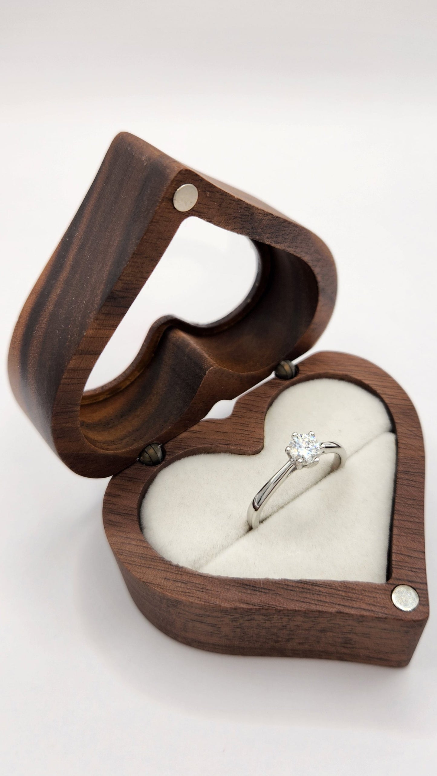Moissanite Silver Ring - SANNY