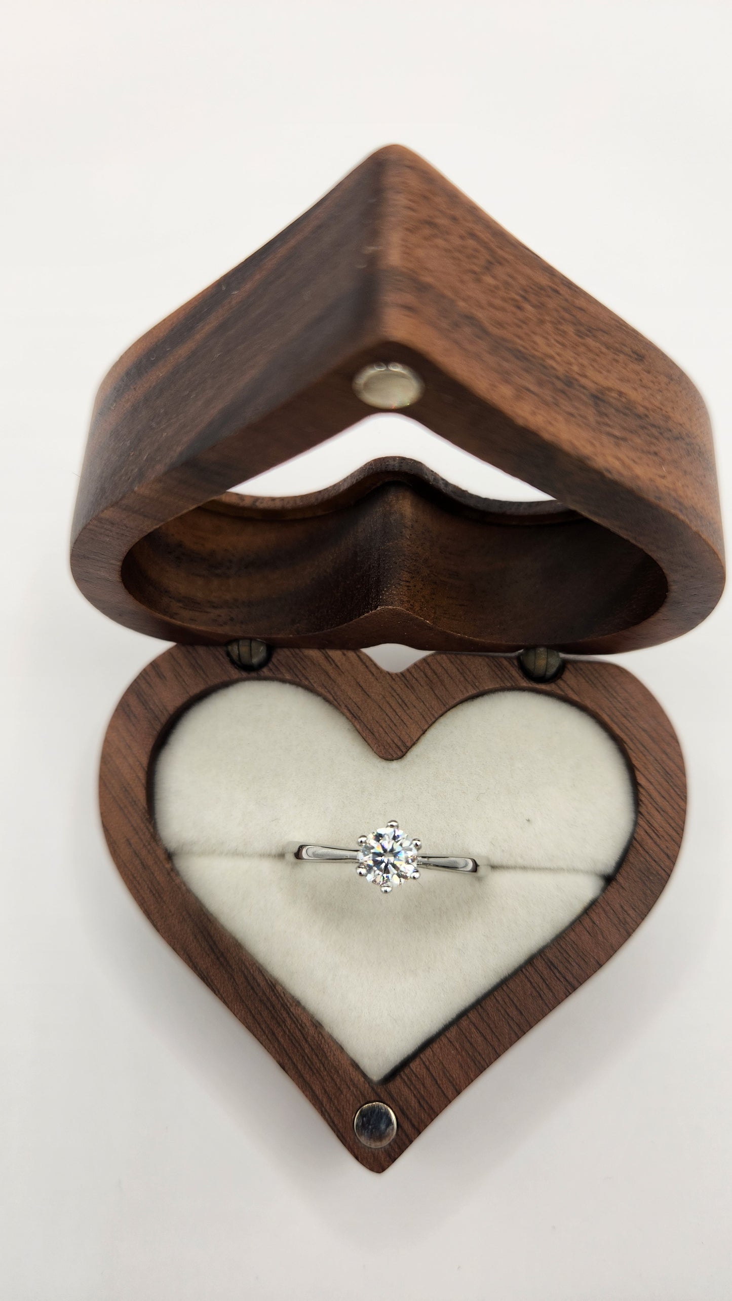 Moissanite Silver Ring - SANNY 3