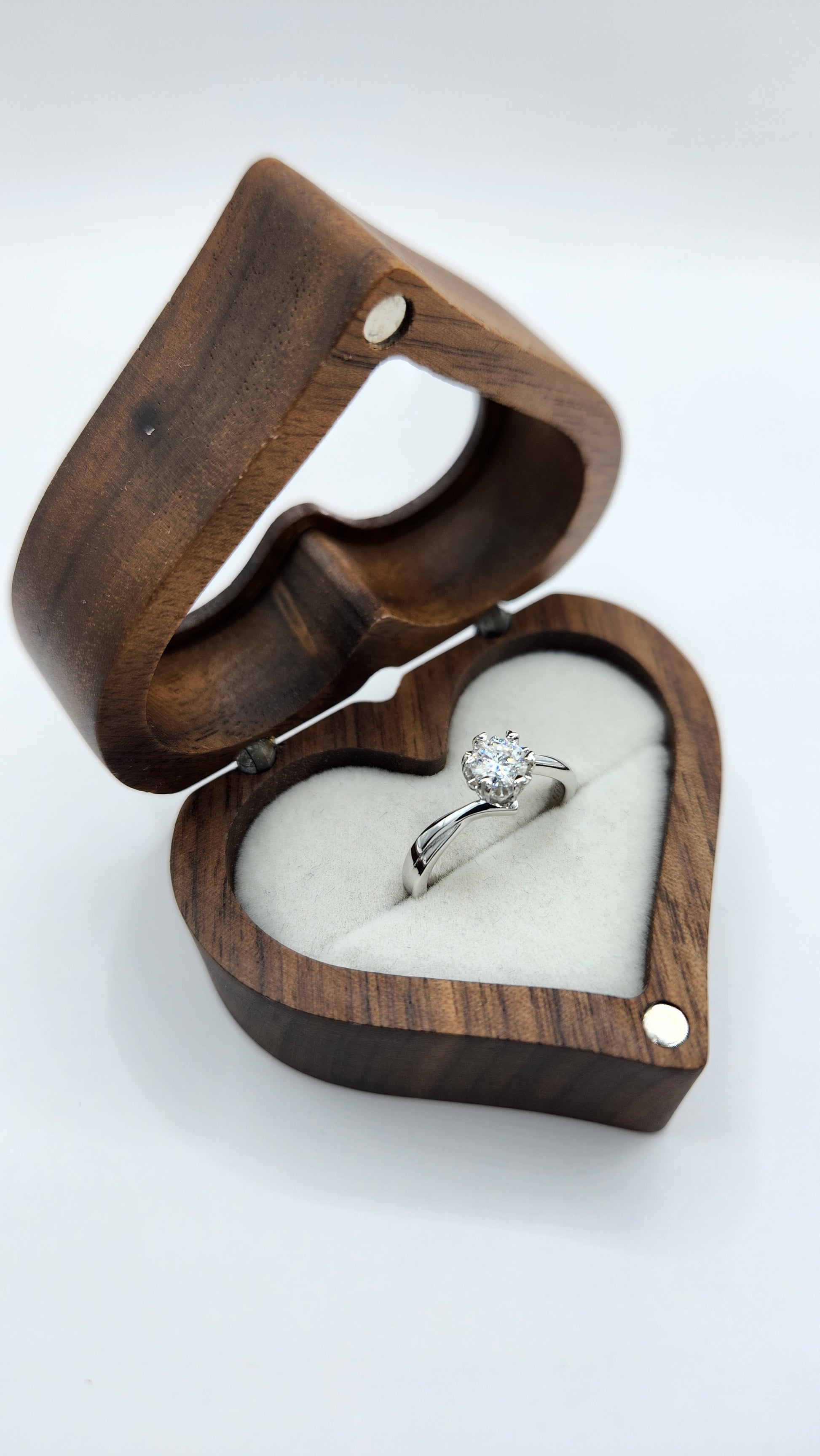 Moissanite Silver Ring - DREAMS 2