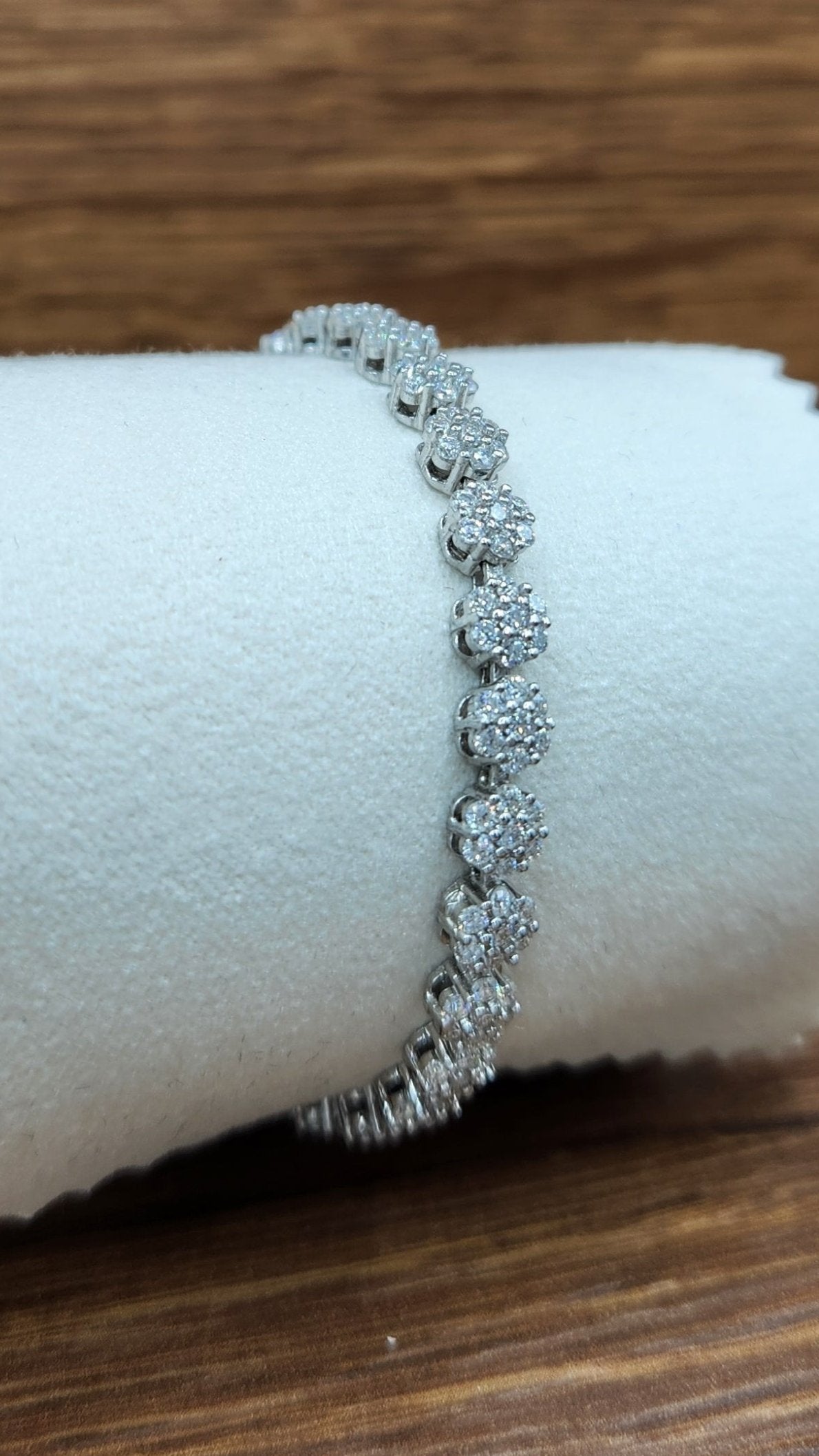 Moissanite SIilver Bracelet - MAJESTY5