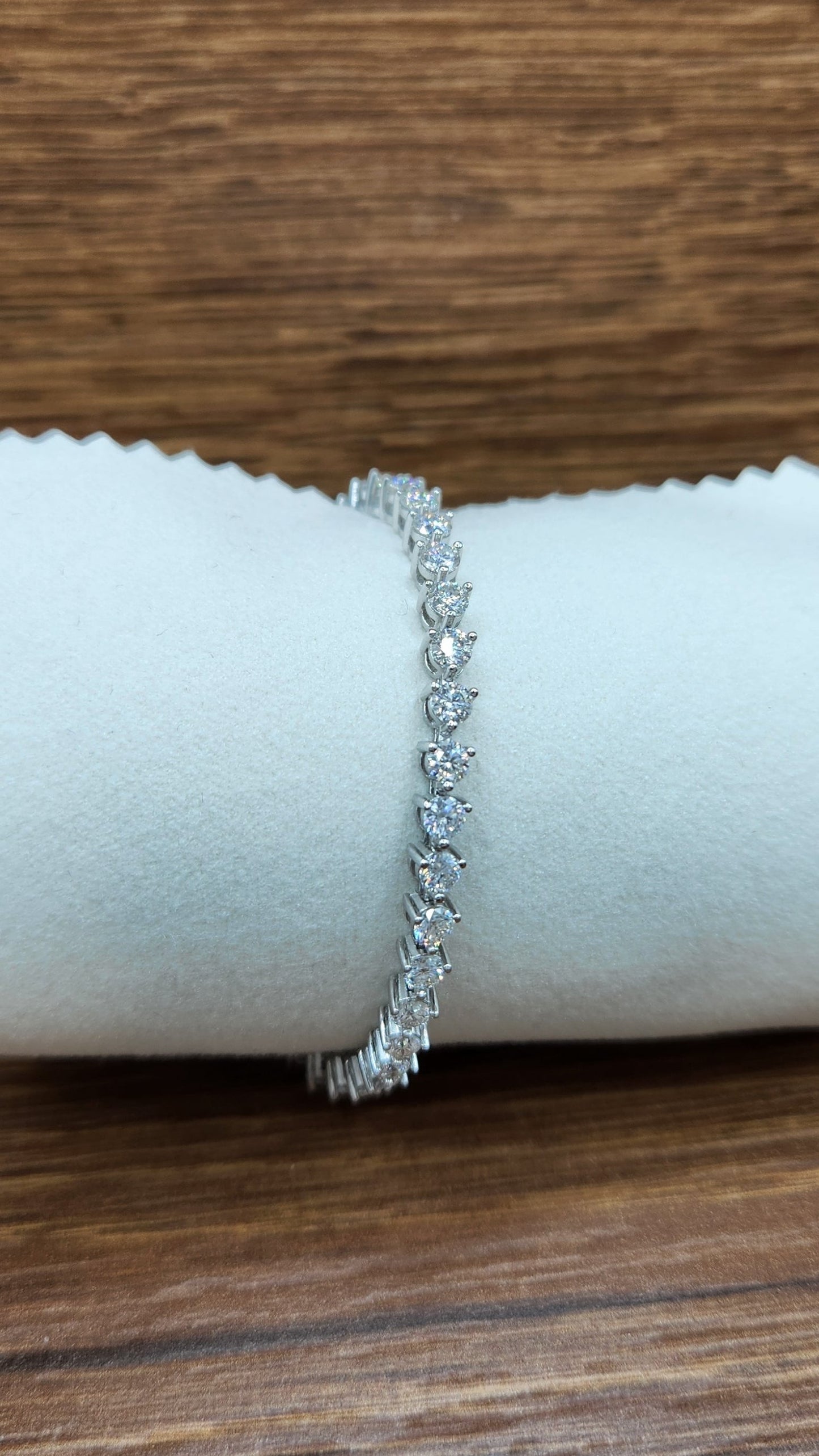 Moissanite Silver Bracelet - AVANGARD33