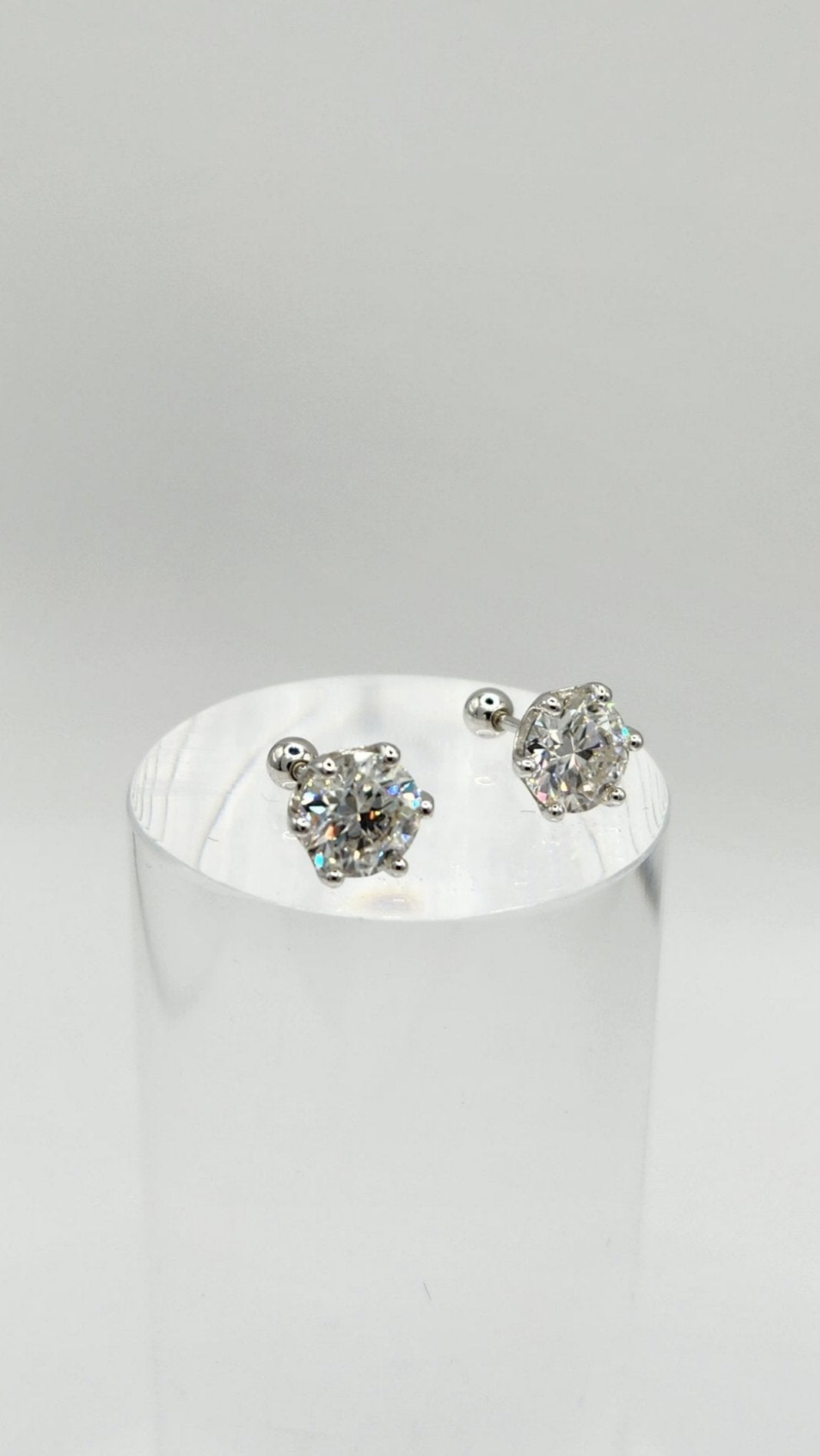 Moissanite Silver Earings - DELIGHT_6