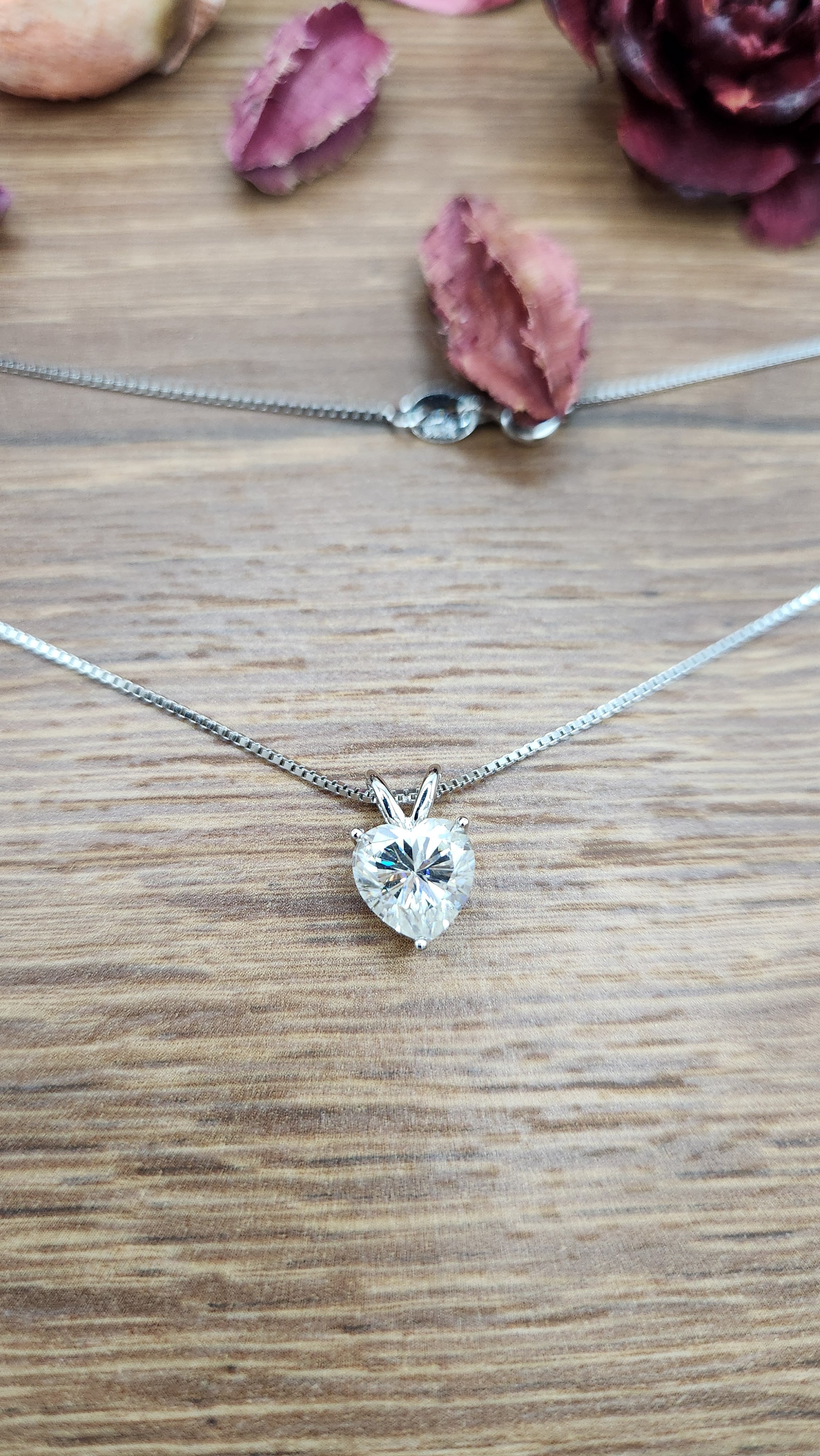 Moissanite Silver Necklace - PULSE5