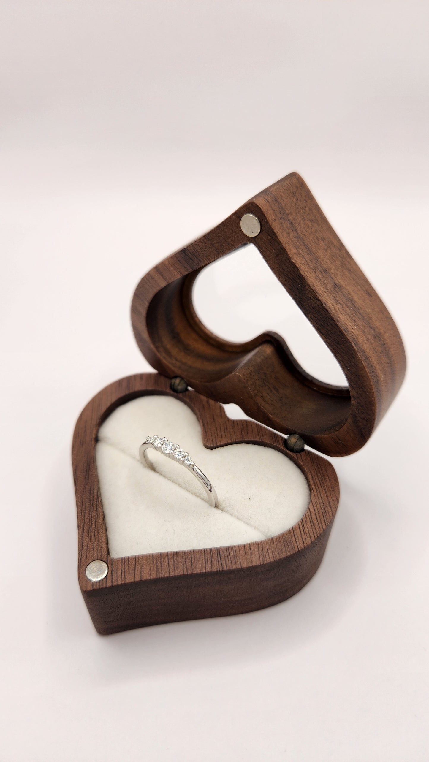 Moissanite Silver Ring - ALEXA 2