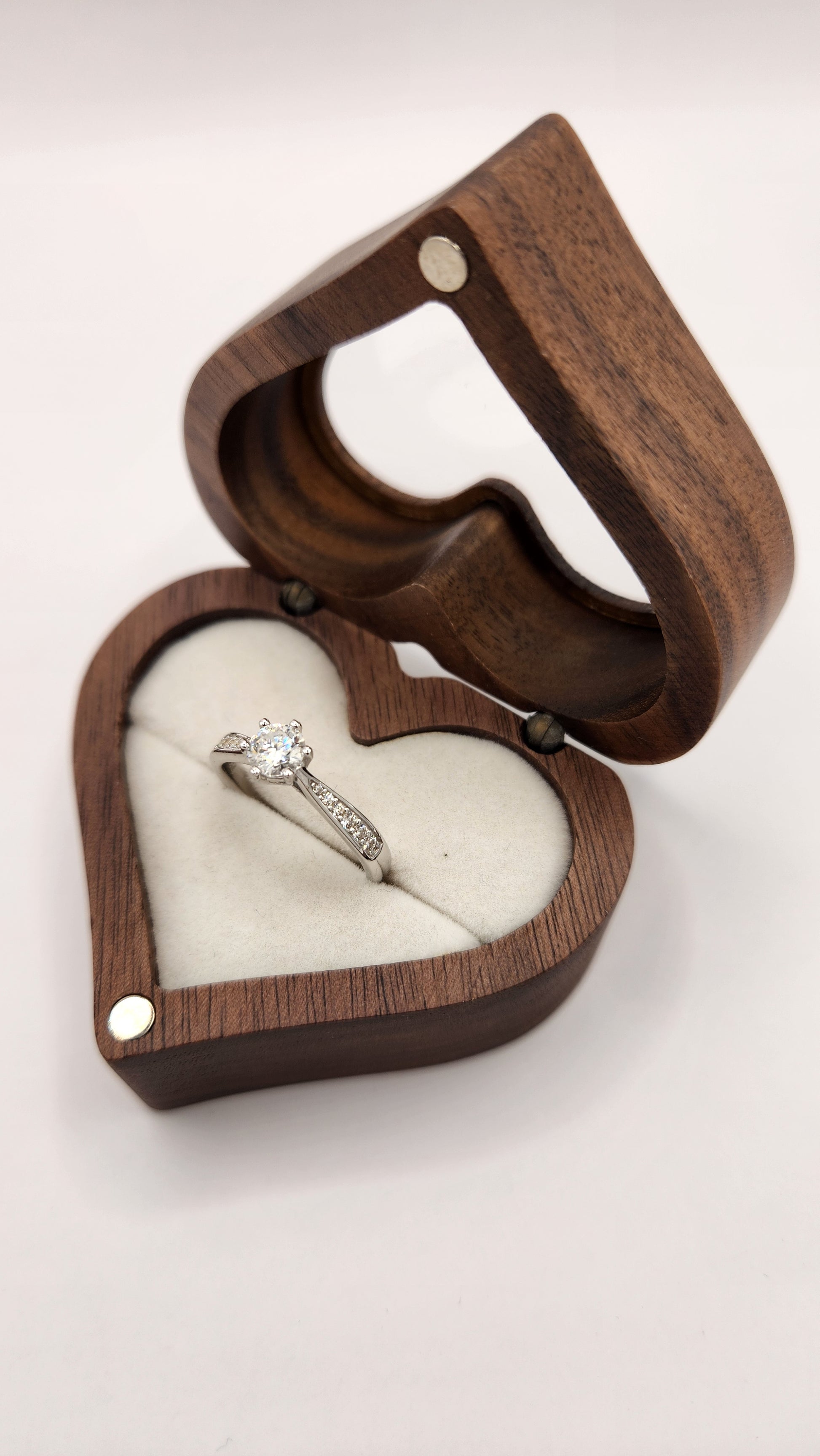 Moissanite Silver Ring - CATALINA 6
