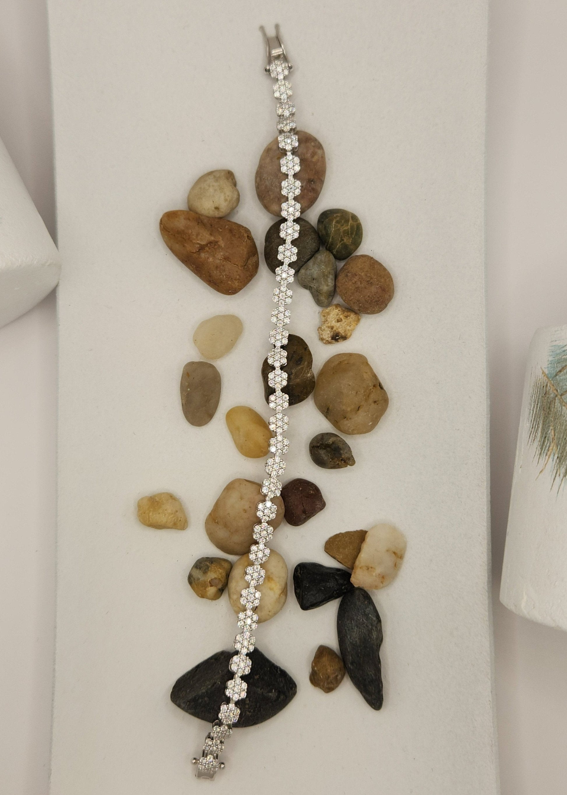 Moissanite silver Bracelet- MAJESTY 2
