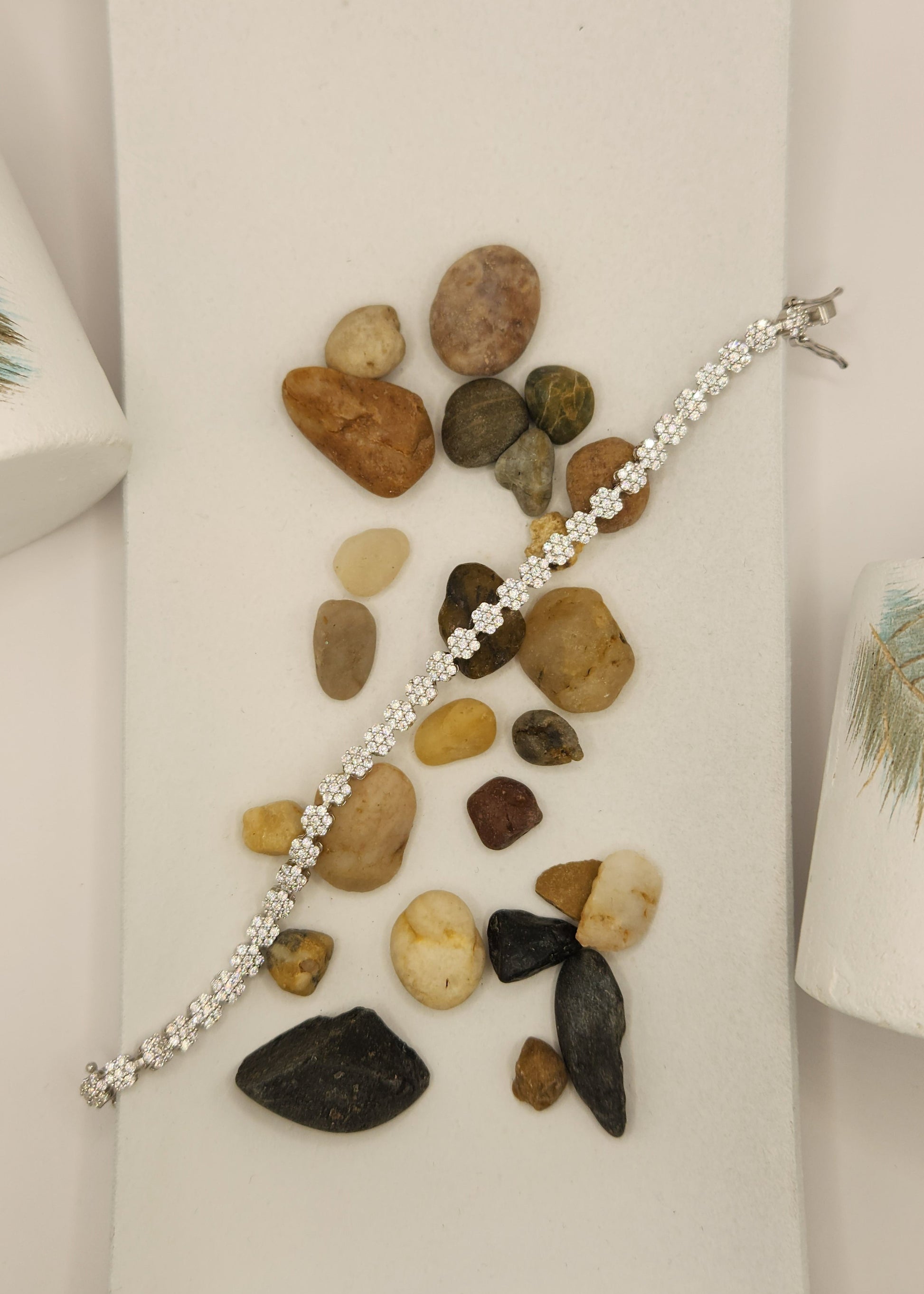 Moissanite silver Bracelet- MAJESTY 3