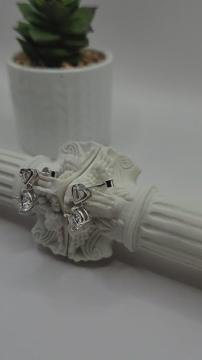 Moissanite_Silver_Earrings_-_MARBELLA video