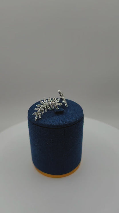 Moissanite Silver Earrings - VISION